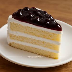 Eggless Blueberry Pastry