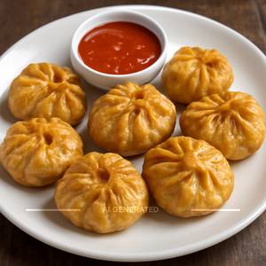 Veg Momos [8 Pieces]