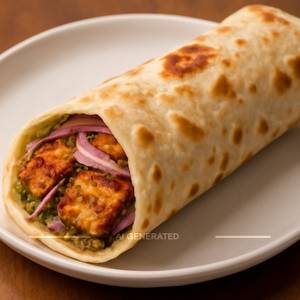 Paneer chapati Roll