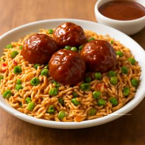 Veg Manchurian Fried Rice