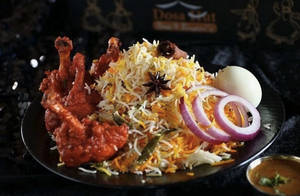 Lollipop Chicken Biryani