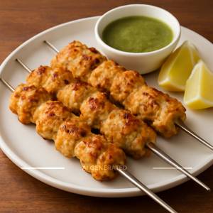 Chicken Garlic Kebab    