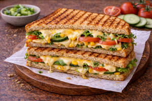 Veg Cheese Grilled Sandwich