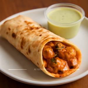 Lachha Butter Chicken Roll