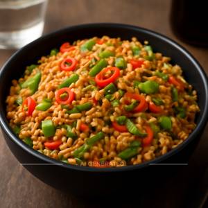 Chilly Garlic Veg Fried Rice