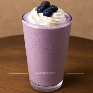 Blueberry thickshake