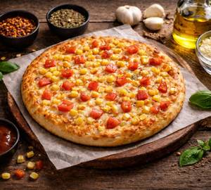 Tomato & Corn Pizza