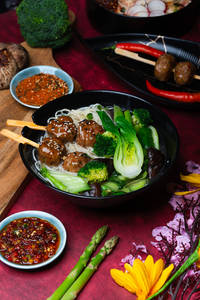 Chicken Tsukune Ramen