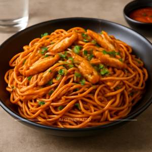 Schezwan Noodles   [Chicken]