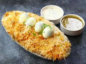 Hyderabadi Egg Biryani Couple Pack