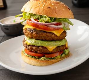 Double tikki burger