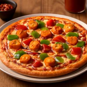 Chilli Paneer Pizza (7 Inch)