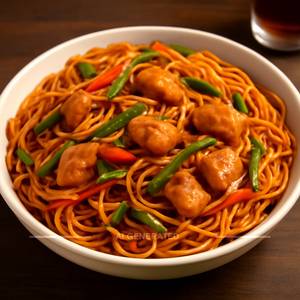 Schezwan Chicken Noodles