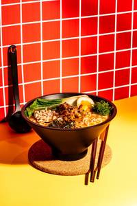 Korean Peanut Ramen Chicken