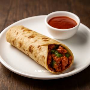 Chilly Chicken Roll