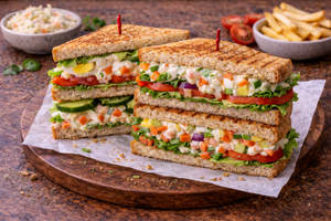 Veg Club Sandwich