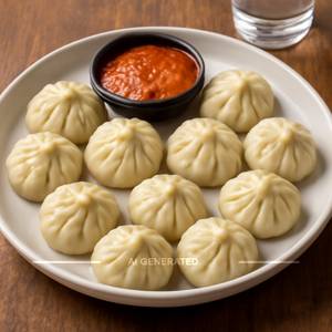 Veg Momos Steamed [10pcs] 
