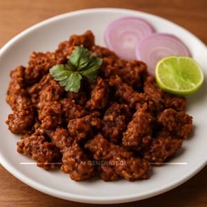 Bhuna mutton dry