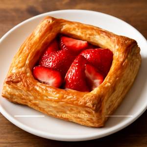 Strawberry pastry