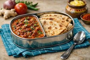 Rajma Paratha Bowl