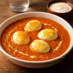 Egg butter masala