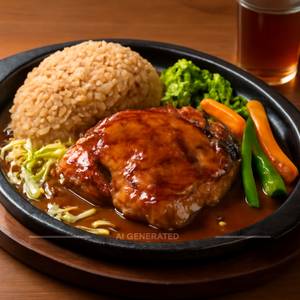 Chicken steak sizzler