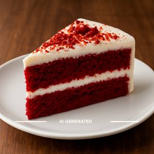 Eggless Red Velvet Pastry