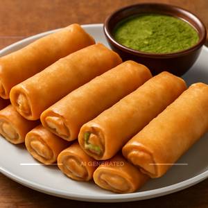 Veg Spring Roll [6 Pieces]