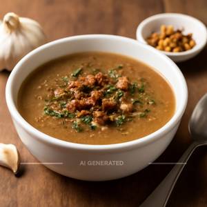 Burn Garlic Soup