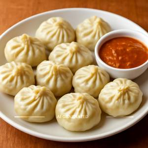 Veg Steamed Momos [10 Pieces]