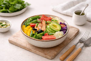 Avocado Teriyaki Chicken Salad