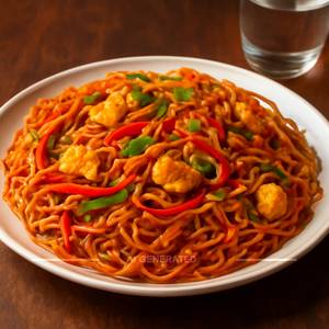Schezwan Egg Noodles