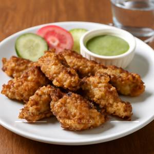 Garlic tandoori chicken