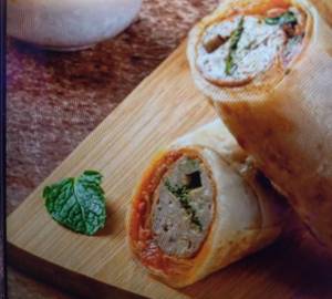 Chicken seekh roll