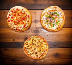 3 Pizza  Pizza+750ml Coke Combo