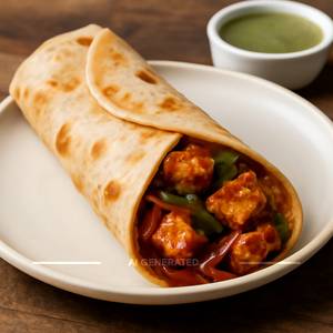 Chilli Paneer Roll