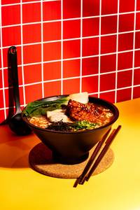 Korean Buldak Ramen Tofu