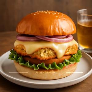 Paneer Cheese Burger