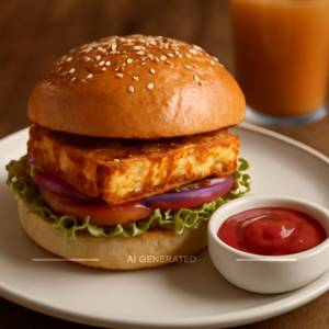 Paneer burger