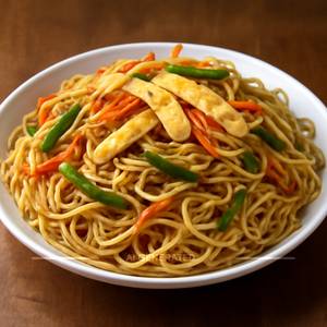 Egg Hakka Noodles