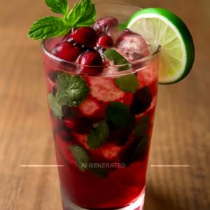 Cranberry Mojito