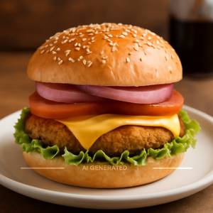 Chicken Cheese Burger