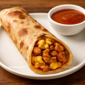 Double Egg Chicken Roll