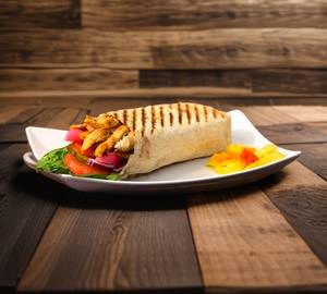 Rumali roti shawarma