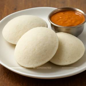 Steamed Idli [3 Pieces]