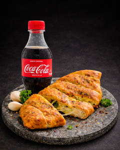 Jalapeno Garlic Bread+coke