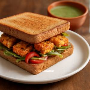 Paneer Tikka Sandwich