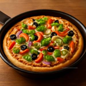 Veg Overloaded Pizza [Pan]