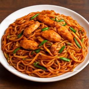 Chicken Schezwan Noodles Full
