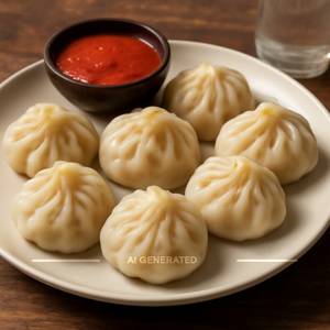Chicken Cheese Steam Momo